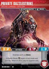 Private Dazzlestrike // Ground Command Artillery