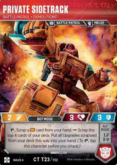 Private Sidetrack // Battle Patrol Demolitions