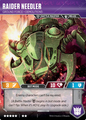 Raider Needler // Ground Force Demolitions