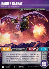 Raider Ratbat // Spy Patrol Fuel Scout