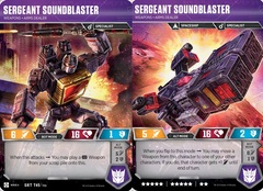 Sergeant Soundblaster // Weapons Arms Dealer