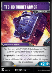 TTC-HD Turret Armor (Raider Brunt Upgrade)