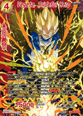 Vegeta, Prideful Hero - BT8-125 - NHR