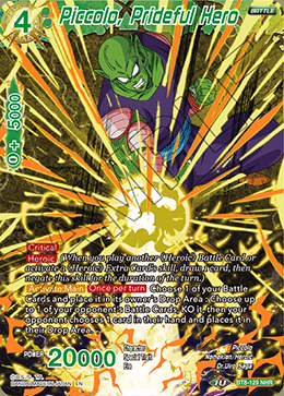 Piccolo, Prideful Hero - BT8-129 - NHR
