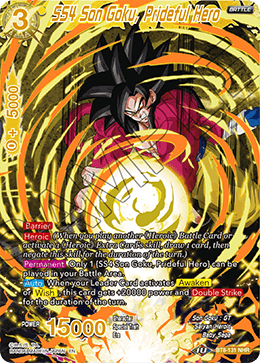 SS4 Son Goku, Prideful Hero - BT8-131 - NHR