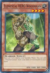 Elemental HERO Woodsman - SDHS-EN003 - Common - Unlimited Edition