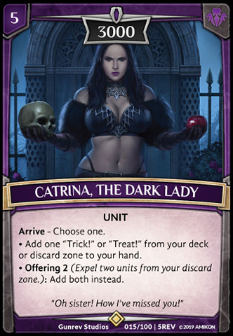 Catrina, the Dark Lady