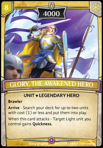 Glory, the Awakened Hero