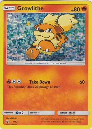 Growlithe - 1/12 - McDonalds Promo 2018