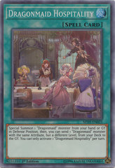 Dragonmaid Hospitality - MYFI-EN023 - Super Rare - 1st Edition