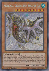 Nidhogg, Generaider Boss of Ice - MYFI-EN031 - Secret Rare - 1st Edition