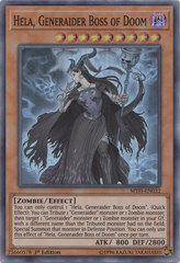 Hela, Generaider Boss of Doom - MYFI-EN032 - Super Rare - 1st Edition