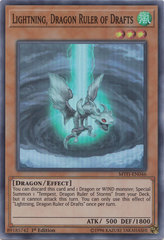 Lightning, Dragon Ruler of Drafts - MYFI-EN046 - Super Rare - 1st Edition