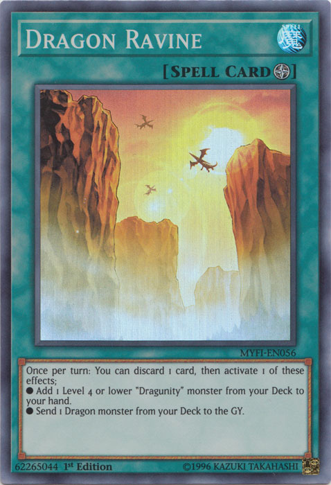 Dragon Ravine - MYFI-EN056 - Super Rare - 1st Edition