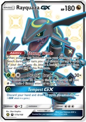 Rayquaza GX 177a/168 Full-Art Promo - Hidden Fates Ultra Premium Collection