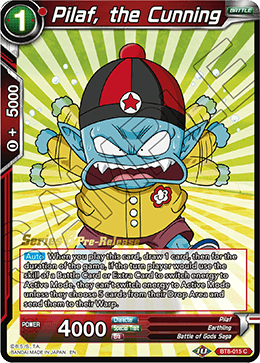 Pilaf, the Cunning - BT8-015 - C - Pre-release (Malicious Machinations)