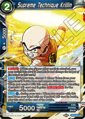 Supreme Technique Krillin - BT8-030 - UC - Pre-release (Malicious Machinations)