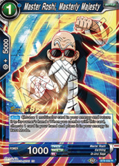 Master Roshi, Masterly Majesty - BT8-032 - R - Pre-release (Malicious Machinations)