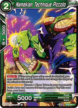 Namekian Technique Piccolo - BT8-049 - C - Pre-release (Malicious Machinations)