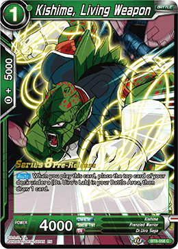 Kishime, Living Weapon - BT8-058 - C - Pre-release (Malicious Machinations)