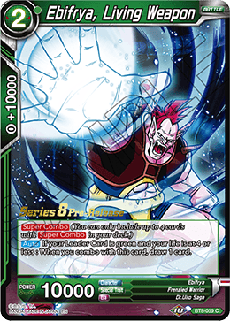 Ebifrya, Living Weapon - BT8-059 - C - Pre-release (Malicious Machinations)