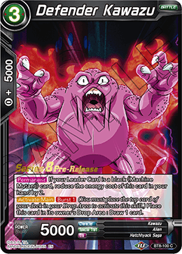 Defender Kawazu - BT8-100 - C - Pre-release (Malicious Machinations)