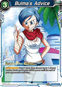Bulmas Advice - BT8-042 - C - Pre-release (Malicious Machinations)