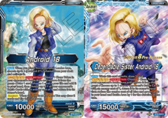 Android 18 // Dependable Sister Android 18 - BT8-023 - C - Pre-release (Malicious Machinations)