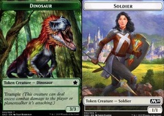 Dinosaur Token // Soldier Token