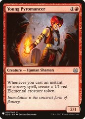 Young Pyromancer (Duel Deck: Mind vs Might) - Mystery Booster