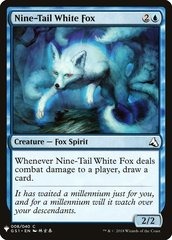 Nine-Tail White Fox