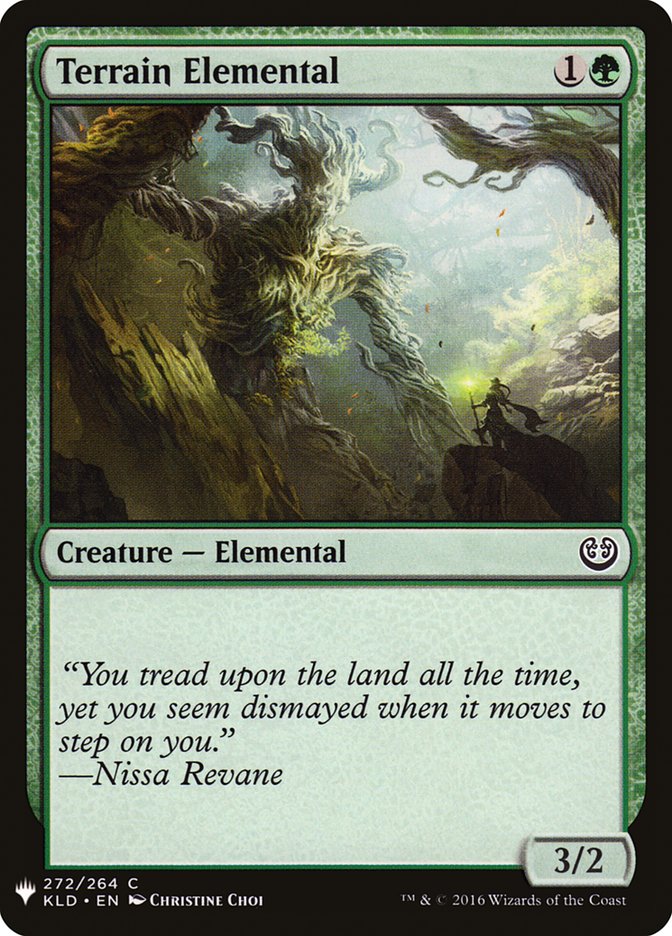 Terrain Elemental - The List