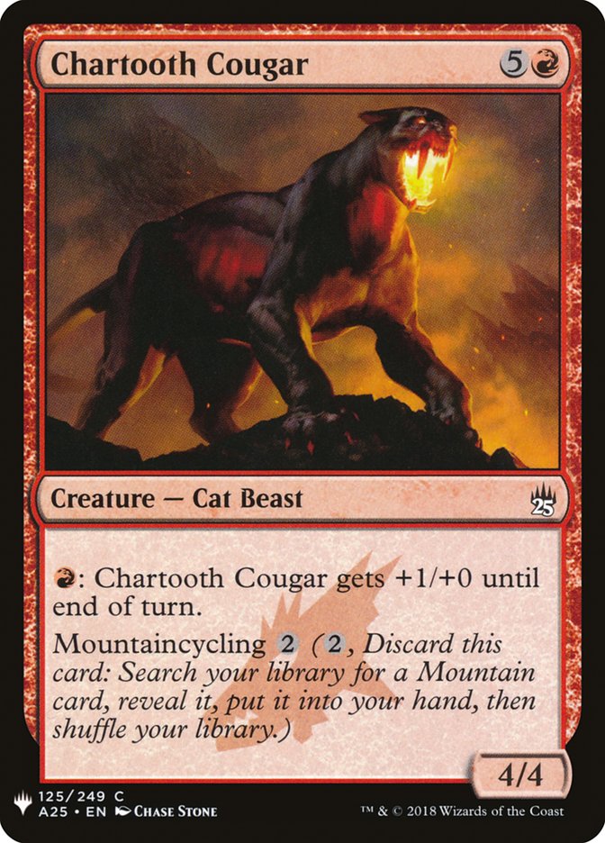 Chartooth Cougar