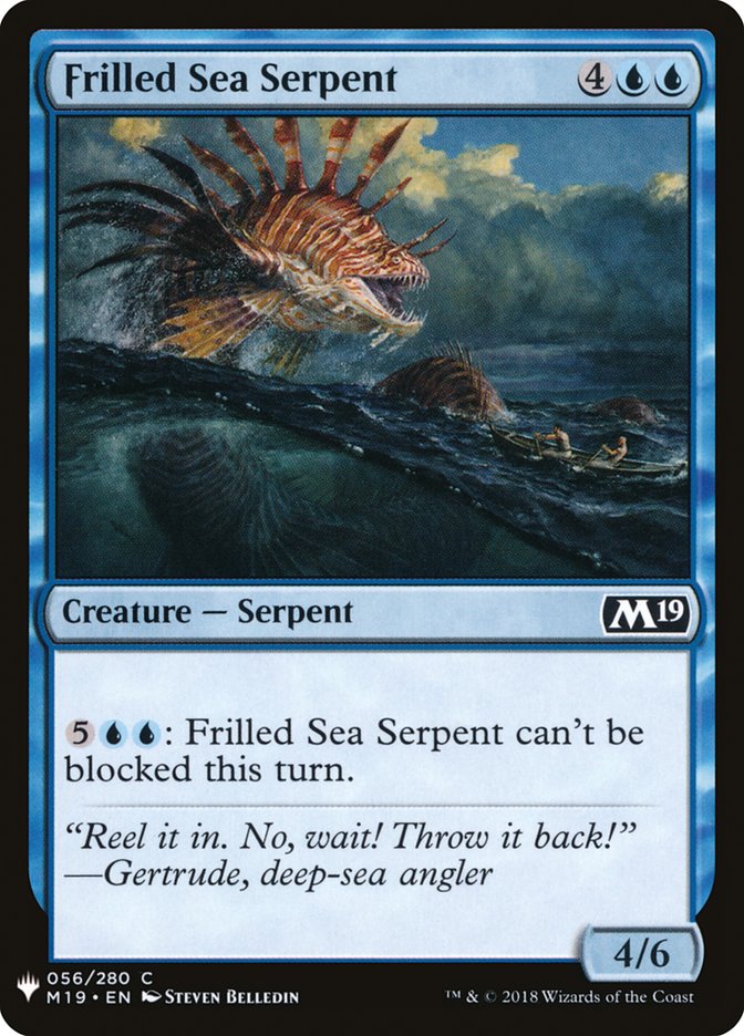 Frilled Sea Serpent