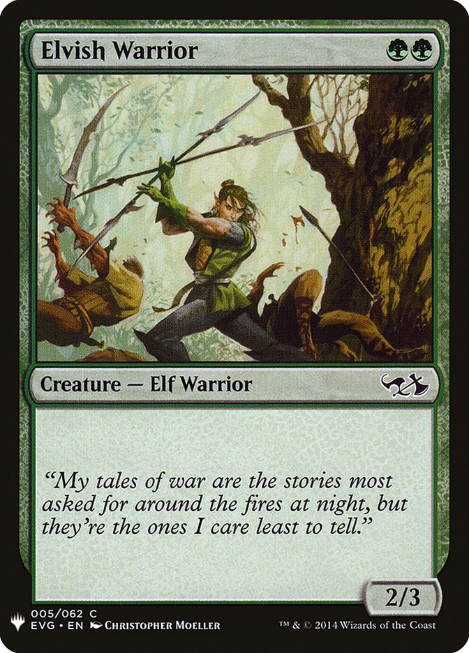 Elvish Warrior