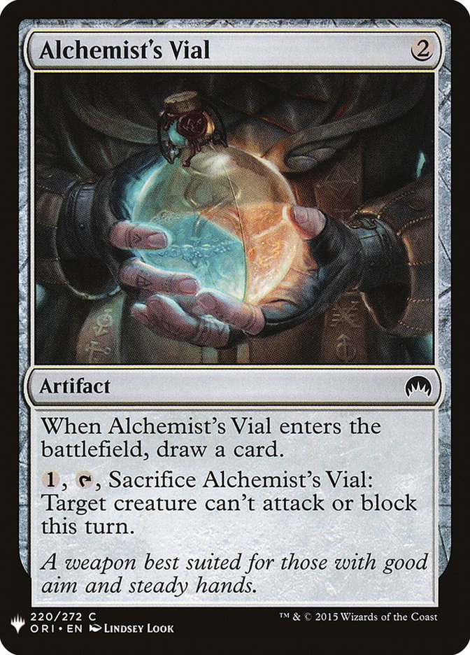 Alchemists Vial