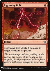 Lightning Bolt (Archenemy: Nicol Bolas) - Mystery Booster