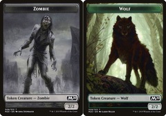 Zombie Token // Wolf Token