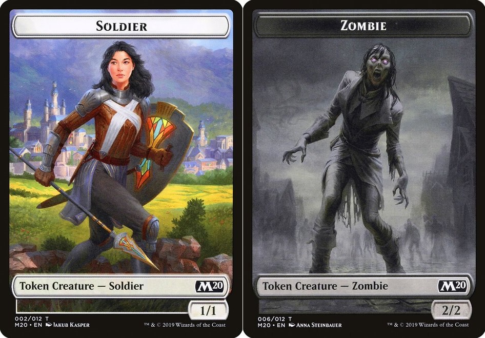 Soldier // Zombie Double-Sided Token