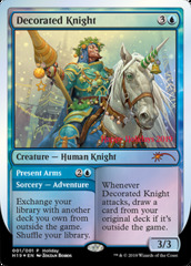 Decorated Knight // Present Arms - Foil