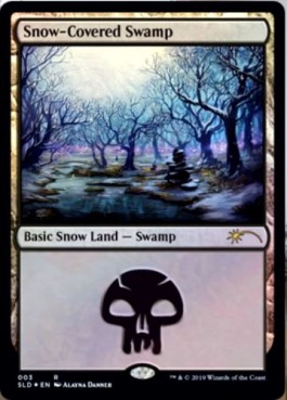 Snow-Covered Swamp (003) - Foil