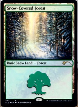 Snow-Covered Forest (005) - Foil