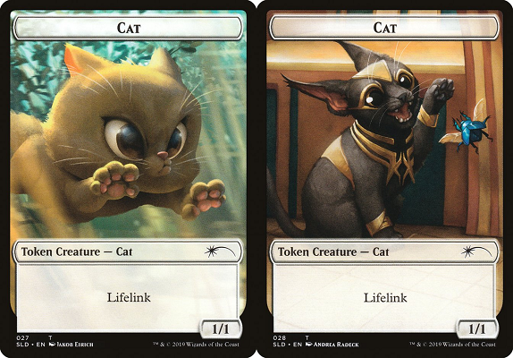 Cat Token (027) // Cat Token (028)