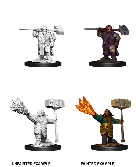 D&D Nolzurs Marvelous Miniatures: Male Dwarf Cleric