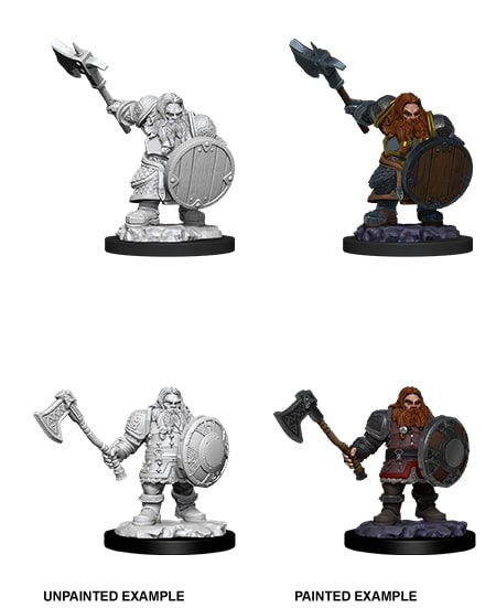 D&D Nolzurs Marvelous Miniatures: Male Dwarf Fighter