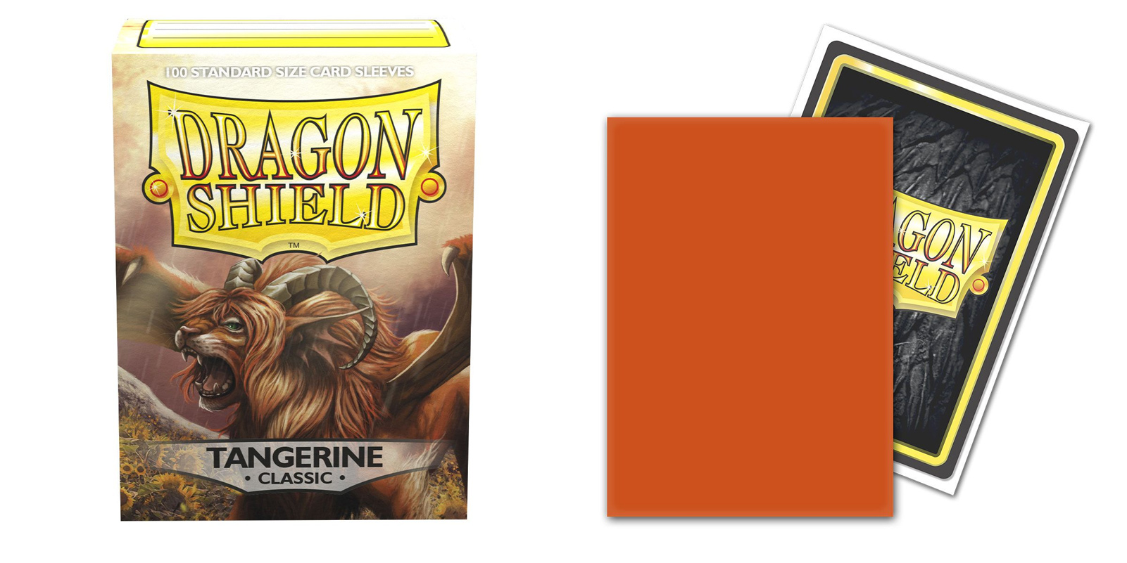 Dragon Shield Sleeves: Tangerine Classic (Box of 100)