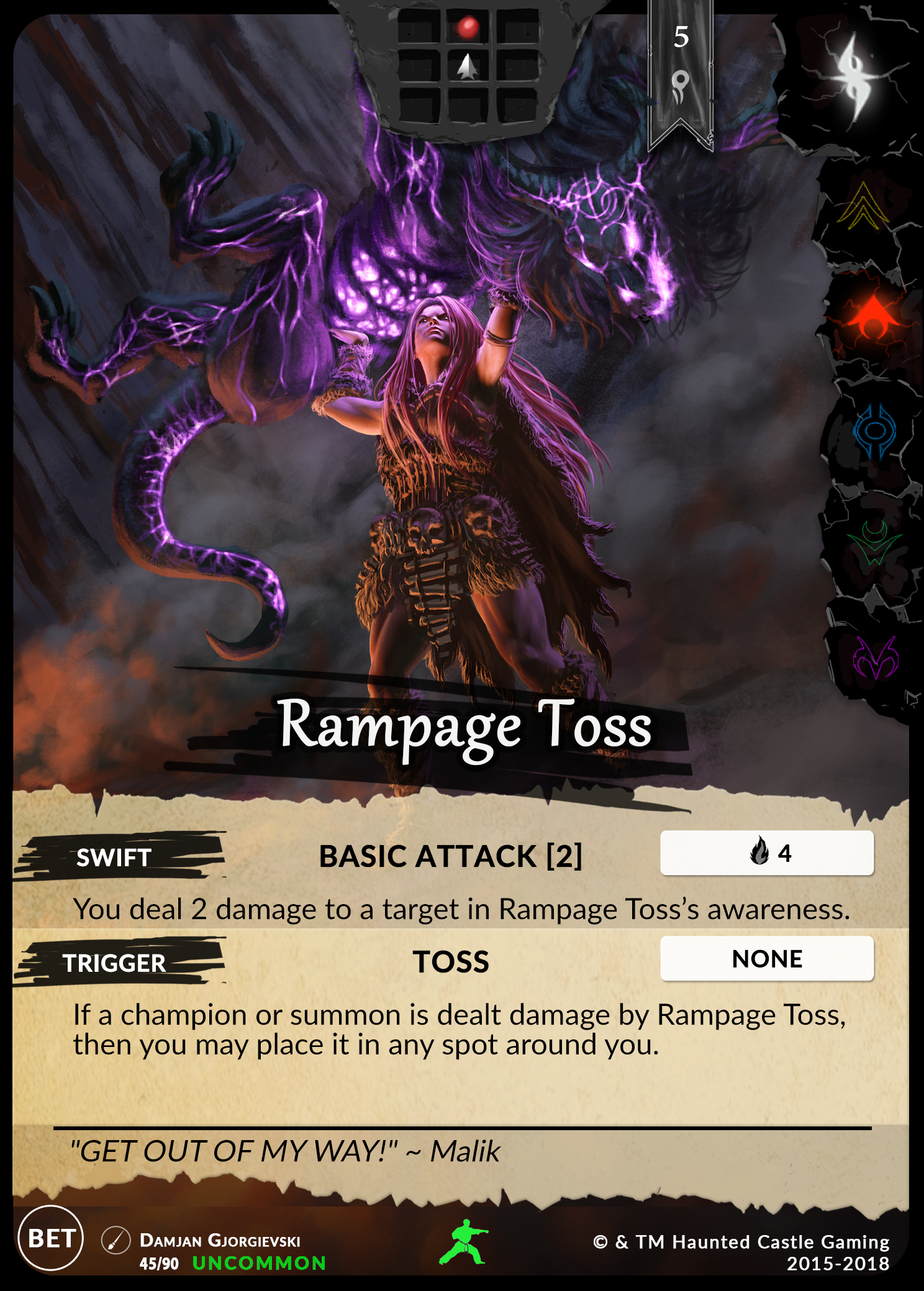 Rampage Toss