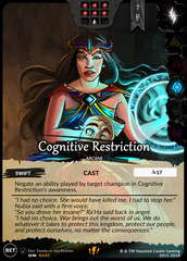Cognitive Restriction