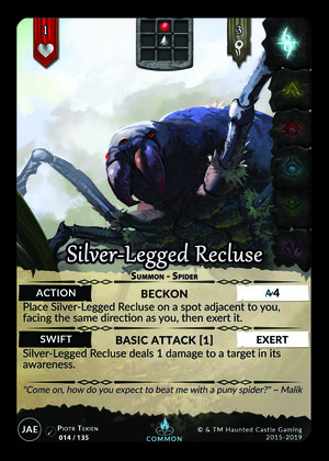 Silver-Legged Recluse