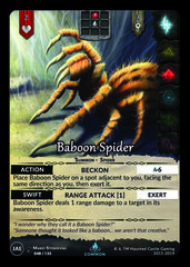 Baboon Spider